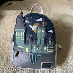 Loungefly Harry Potter Hogwarts Castle Mini Backpack NWT